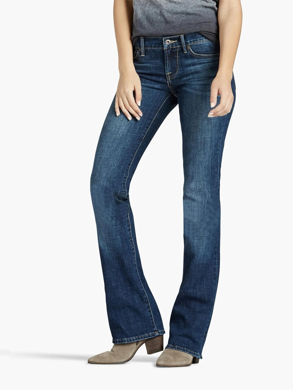 Lucky Brand Vintage Y2K Sweet N Low Bootcut Low Rise Jeans Women’s Size 25